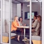 budka akustyczna 4-osobowa