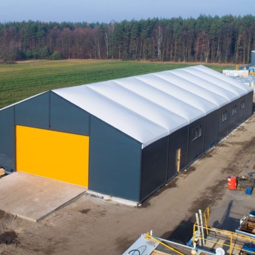 Używane hale namiotowe – praktyczna i ekonomiczna alternatywa dla tradycyjnych budynków