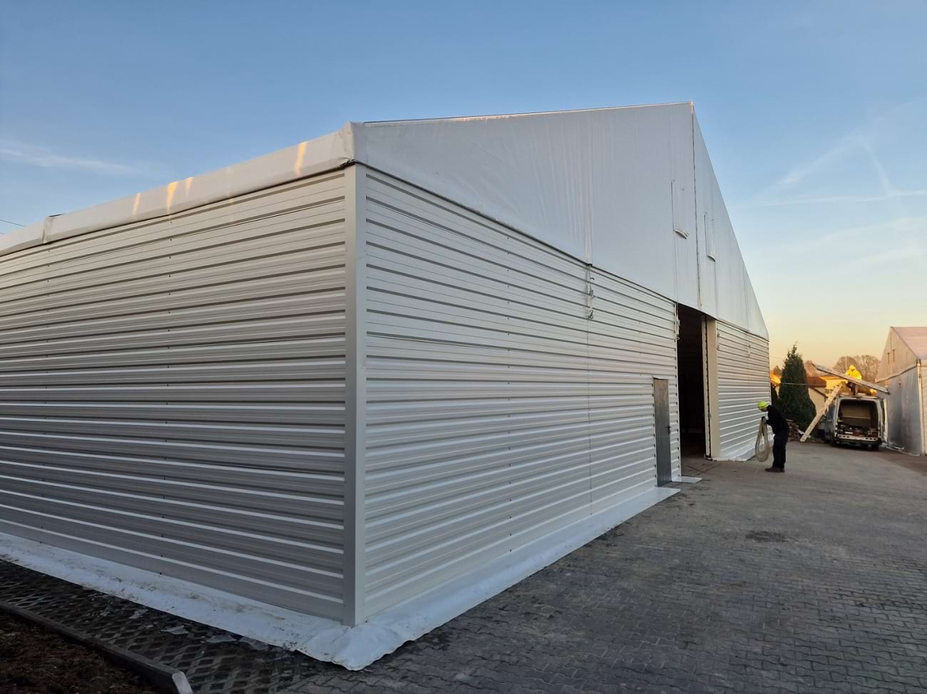 używane hale namiotowe